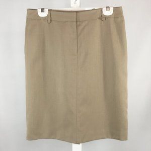 Brooks Brothers Tan Skirt  (like new)